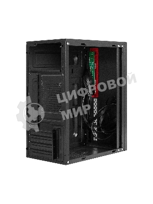 Компьютерный корпус Minitower ExeGate BAA-403U2-AA500 (mATX, БП AA500 с вент. 8см, 1*USB/2*USB 3.0, HD Audio, черный)