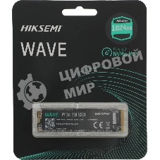 Накопитель SSD M.2 HIKSEMI 1.0Tb HS-SSD-WAVE(P) 1024G (PCI-E 3.0 x4, up to 2450/2450MBs, 3D NAND, 240TbW)