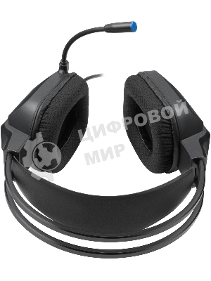 Гарнитура Defender Gothic чёрный, проводная, подсветка