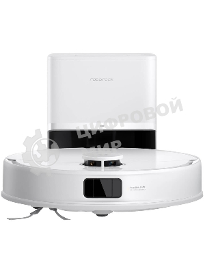 Робот-пылесос Roborock Q8 Max Pro Plus белый, 5200 мАч Li-Ion, уборка сухая/влажная, пылесборник контейнер 0,5 л