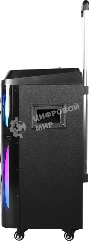 Колонка портативная Ural 103 черный 1200W 1.1 BT/3.5Jack/USB-C 15м 7000mAh (УРАЛ МОЛОТ 103)