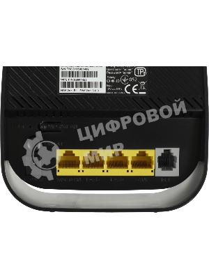 Роутер беспроводной D-Link DSL-2640U/R1A ADSL2+ черный ANNEX А