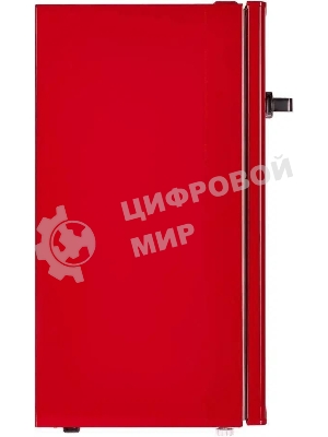 Холодильник Maunfeld MFF83RR красный однокамерный 85л