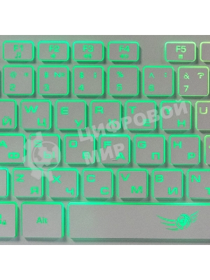 Комплект клавиатура+мышь Dialog KMGK-1707U проводной, USB, 1600 DPI, белый