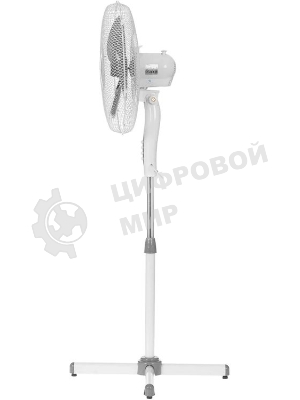 Вентилятор SCARLETT SC-SF111B01 белый/серый, напольный, 45 Вт, 3 скорости, 40 см