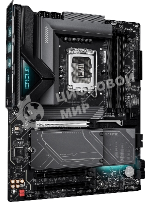 Материнская плата Gigabyte Z890 EAGLE PLUS, LGA 1851, Intel Z890, 4xDDR5, 4xSATA, 4xM.2, 1xPCIe 5.0 x16, 2xPCIe 4.0 x16, 1xDP, 1x2.5Gb LAN, 1xUSB-C 40Gbps (USB4), 2xUSB-A 10Gbps, 3xUSB-A 5Gbps, 4xUSB-A 2.0, 3x3.5 мм + S/PDIF оптический, 7.1, с подсветкой, ATX