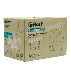 Отпариватель Bort Steam Duo белый, 1800 Вт, 32 г/мин, 1800 мл