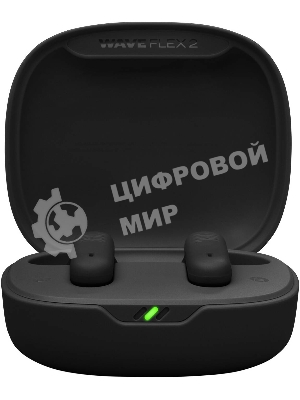 Наушники TWS JBL Wave Flex 2 черный, вкладыши, Bluetooth