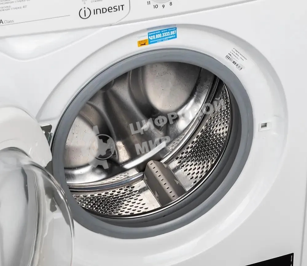 Стиральная машина Indesit IWSC 6105 белый, загрузка фронтальная 6 кг, 1000 об/мин., класс: А