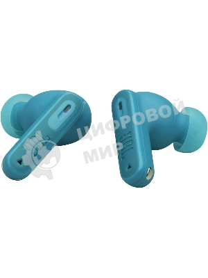 Наушники TWS JBL Tune Beam бирюзовый, внутриканальные, Bluetooth, активное шумоподавление, быстрая зарядка, до 12 ч