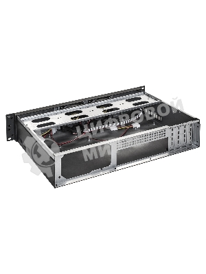 Корпус Procase 2U300-04 (2U Rack server case, черный, без блока питания(PS/2), глубина 300мм, MB 9.6