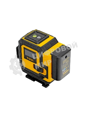 Лазерный уровень мультипризменный Denzel DLV-360-3T, 30 м, зеленый луч, Li-Ion 2,4 Aч, штатив