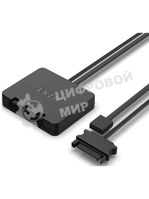 Вентилятор для корпуса Case Cooler NZXT F120 RGb Core Triple Pack (120x120x25мм, 4-pin PWM, RGb, 78.86CFM, 33.88dBA, 1800RPM, черный, 3pcs)