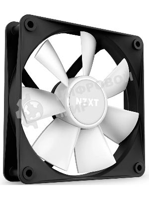 Вентилятор для корпуса Case Cooler NZXT F140 RGb Core Twin Pack (140x140x25мм, 4-pin PWM, RGb, 89.48CFM, 32.5dBA, 1800RPM, черный, 2pcs)