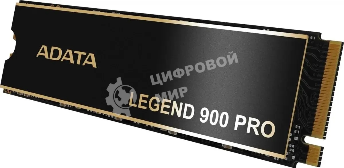Накопитель SSD ADATA LEGEND 900 PRO, 4Tb, PCIe 4.0 x4, M.2 2280, NVMe, R/W 7400/6500, с радиатором