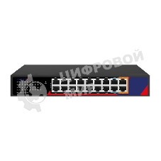 Коммутатор TRASSIR TR-NS1118-240-16POE