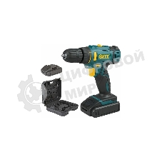 Дрель-шуруповерт аккумуляторная Fit 80189, Аккумуляторная, 18В, 2 АКБ, Кейс