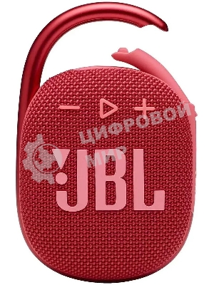 Портативная акустика JBL CLIP 4, красный
