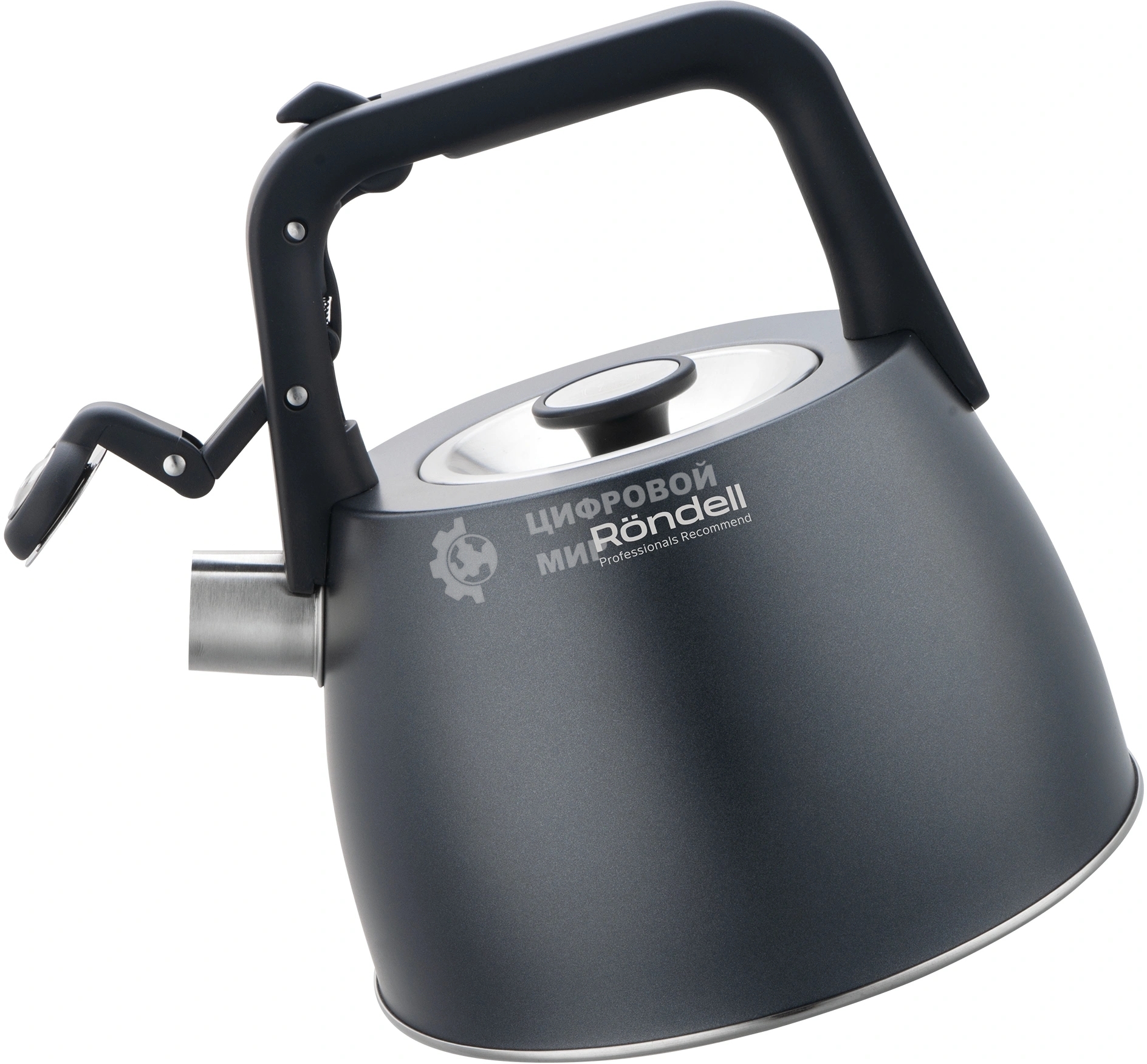 Чайник Rondell Filigran RDS-1950 2.7 л. металлический серый