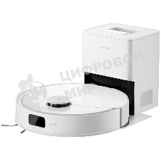 Робот-пылесос Roborock Q8 Max Pro Plus белый, 5200 мАч Li-Ion, уборка сухая/влажная, пылесборник контейнер 0,5 л