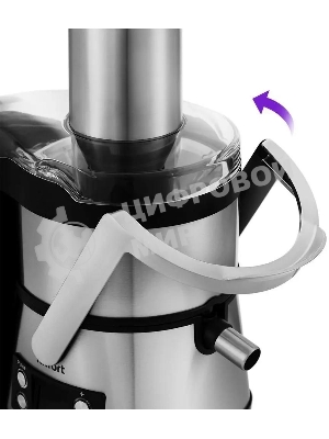 Кухонный комбайн Kitfort KT-1395 800Вт серебристый/черный