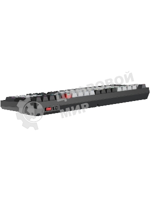 Клавиатура беспроводная механическая A4Tech Bloody WS98 USB черный/серый (WS98)