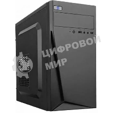 Компьютерный корпус LinkWorld VC-13M071 М0 черный без БП mATX 1x80мм 1x120мм 2xUSB 2.0 audio