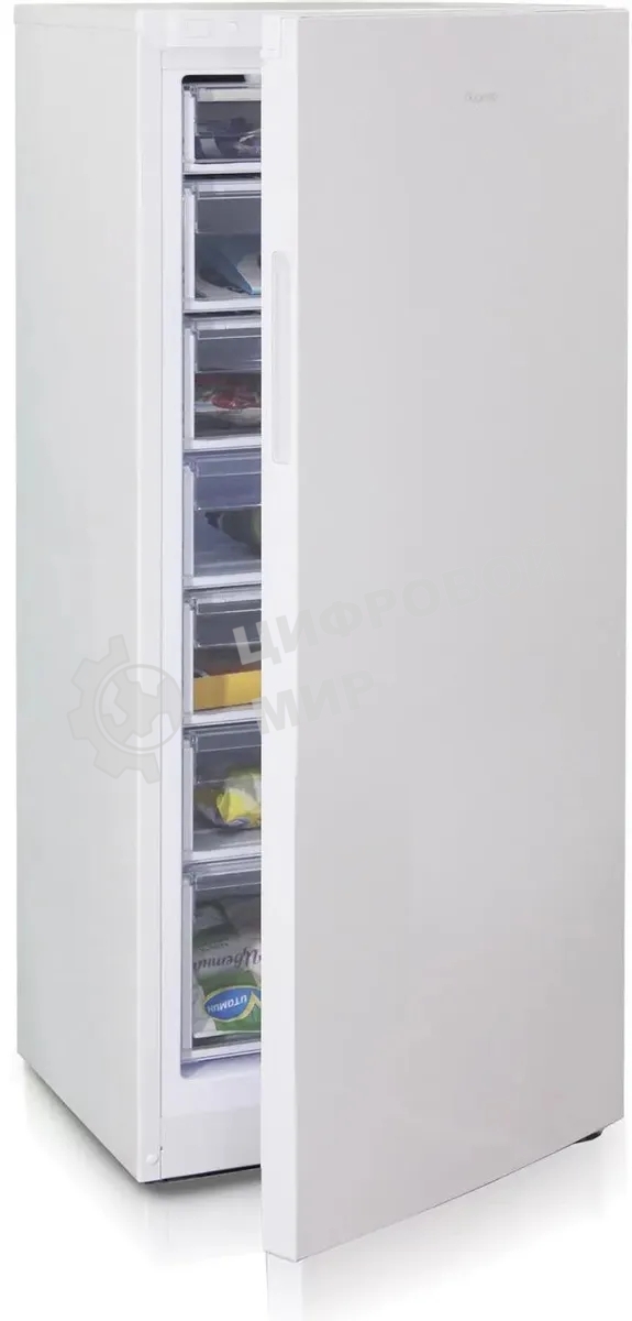 Морозильная камера Бирюса Б-6046, белый, 230л, 7 ящиков