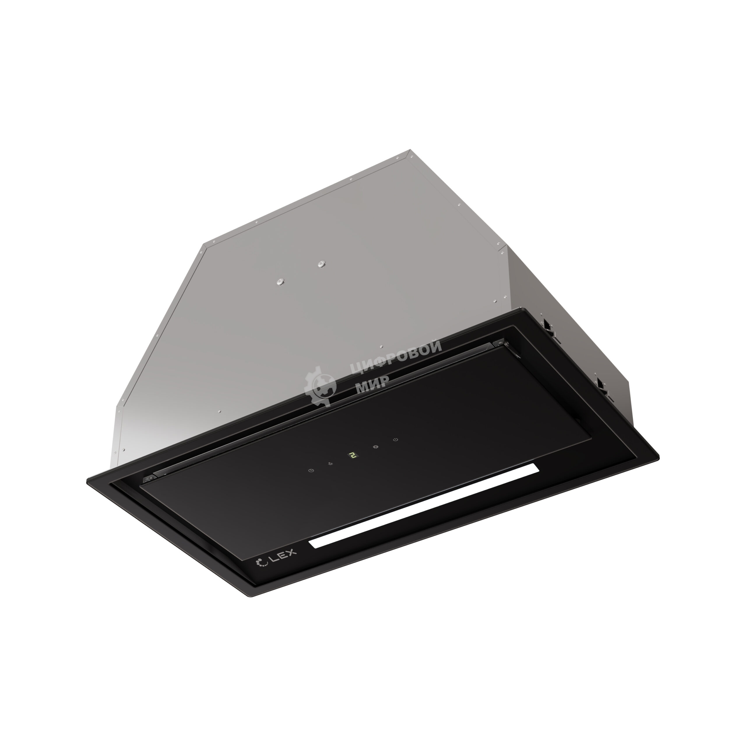 Вытяжка встраиваемая LEX Hyper 600 GS Inverter BL черный управление: сенсорное (1 мотор)
