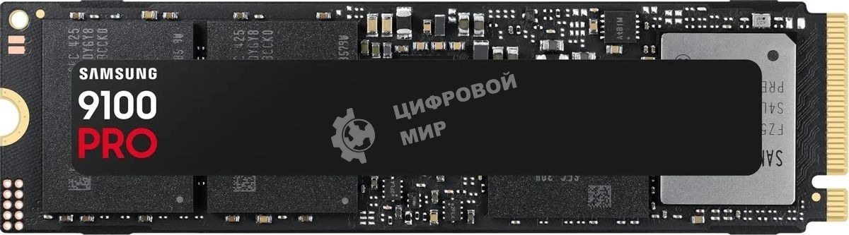 Накопитель SSD 1Tb Samsung 9100 PRO, M.2, PCI-E 5.0 x4, TLC 3D NAND [R/W - 14800/13400 Mb/s]