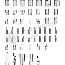 Набор инструментов DEKO DKMT187-1 (187 предметов) 083-2008