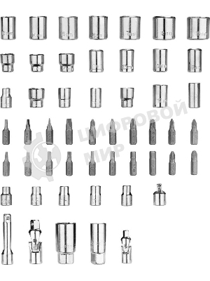 Набор инструментов DEKO DKMT187-1 (187 предметов) 083-2008