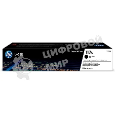 Картридж лазерный Colouring CG-W2070A (№117A) черный (1000 копий) для принтеров HP Color Laser 150nw/150a/178nw/179fnw