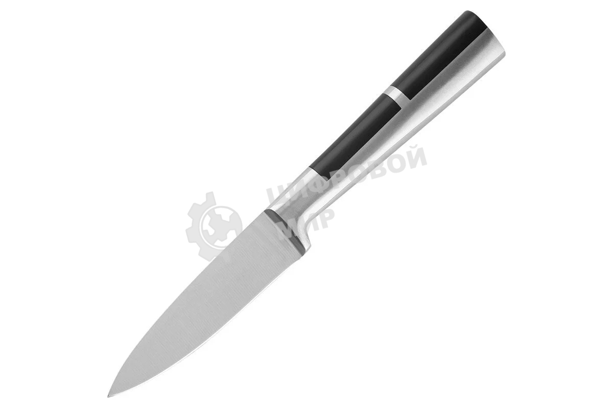 Нож овощной цельнометаллический LEONORD с вставкой из АБС пластика PROFI, 9 см (106019)