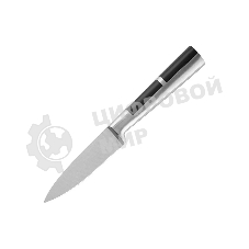 Нож овощной цельнометаллический LEONORD с вставкой из АБС пластика PROFI, 9 см (106019)