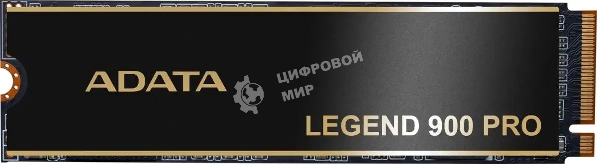 Накопитель SSD ADATA LEGEND 900 PRO, 4Tb, PCIe 4.0 x4, M.2 2280, NVMe, R/W 7400/6500, с радиатором