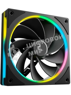 Вентилятор для корпуса Deepcool FL12R SE Reverse ARGb 120х120x25 черный 4-pin 28.67дБ (упак.:1шт) (R-FL12RSE-BKAPN1-G) Ret
