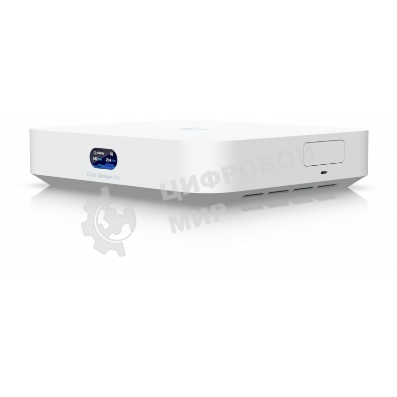 Шлюз Ubiquiti UniFi Cloud Gateway Max 512Gb (UCG-Max-NS-512G), 5×2.5 Гбит/с, управляемый