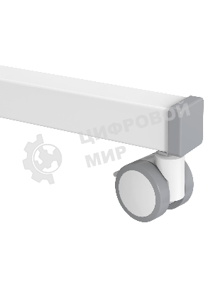 Стол для ноутбука Cactus VM-FDE103 столешница МДФ белый 91.5x56x123см (CS-FDE103WWT)