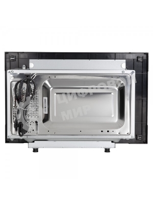 Встраиваемая микроволновая печь Zigmund & Shtain BMO 21 W белый, 20 л, 1200 Вт, переключатели - поворотный механизм/кнопки