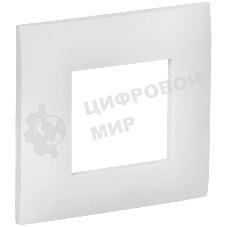Рамка 1-ая SK-F01W IEK SKANDY Арктический белый