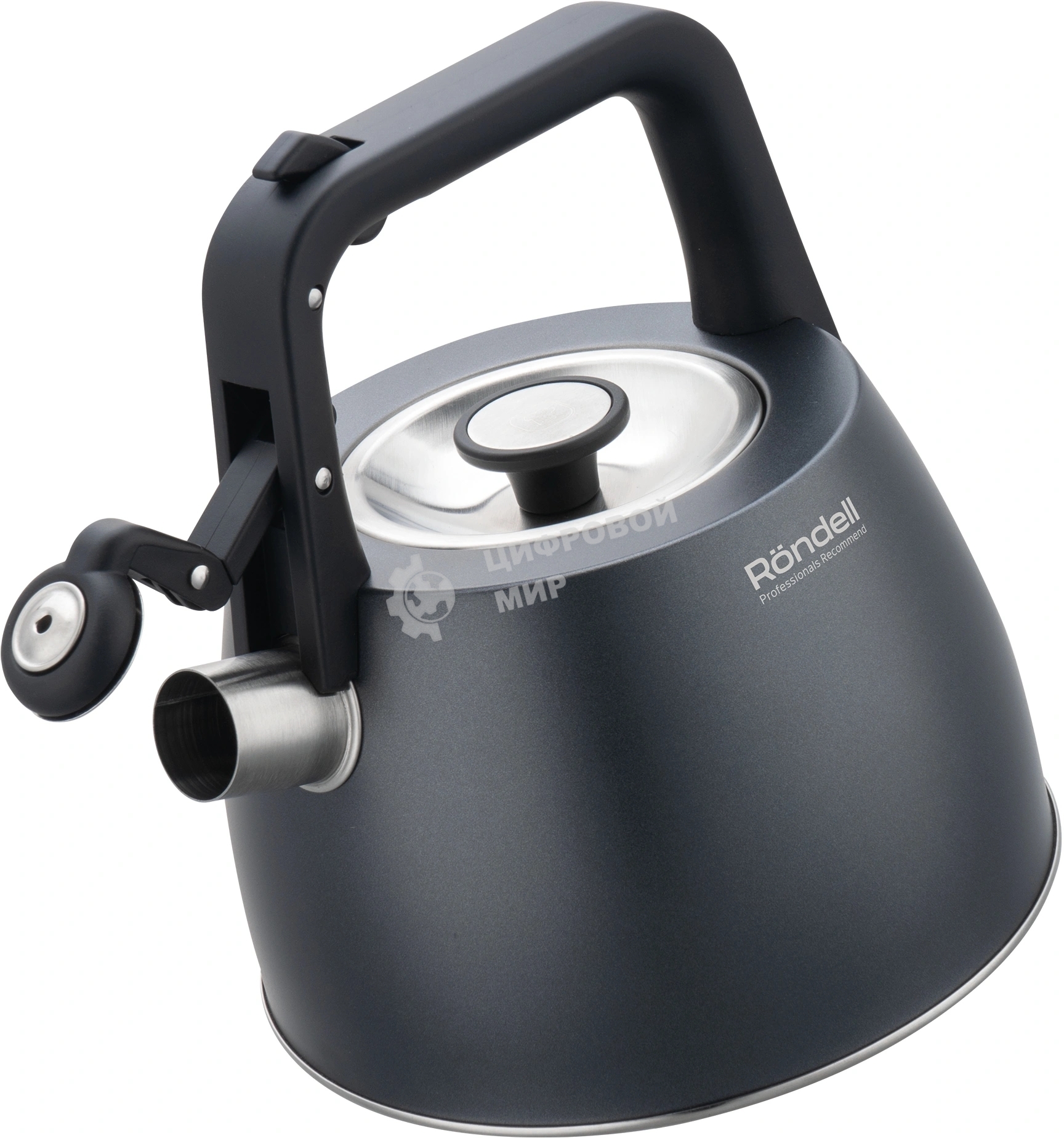 Чайник Rondell Filigran RDS-1950 2.7 л. металлический серый