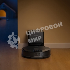 Робот-пылесос Roborock Q8 Max Pro Plus черный, 5200 мАч Li-ion, уборка сухая/влажная, пылесборник контейнер 0,5 л