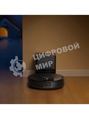 Робот-пылесос Roborock Q8 Max Pro Plus черный, 5200 мАч Li-ion, уборка сухая/влажная, пылесборник контейнер 0,5 л