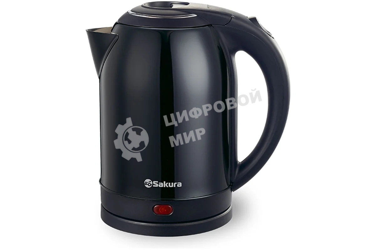 Чайник электрический Sakura SA-2121BK 2 л, черн д