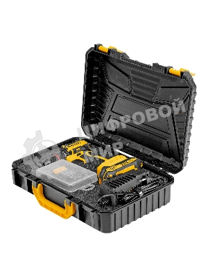 Дрель-шуруповерт Denzel CDH-BL-20, 20 В, 2 Ач, 50 Нм, бесщеточный