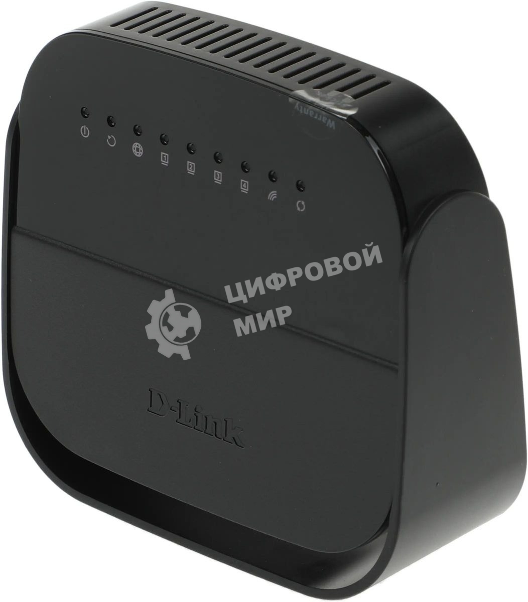 Роутер беспроводной D-Link DSL-2640U/R1A ADSL2+ черный ANNEX А