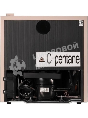 Винный шкаф Maunfeld MFWC-40SCH14 шампань, 40 л, 1 отсек, 14 бут., класс G