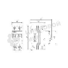 Автоматический выключатель Werkel 2P  32 A  C  4,5 кА W902P324