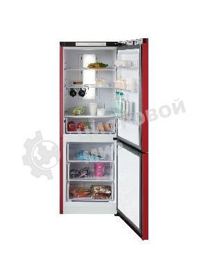 Холодильник Бирюса B-H920NF красный двухкамерный 210/100 л морозилка снизу, No Frost